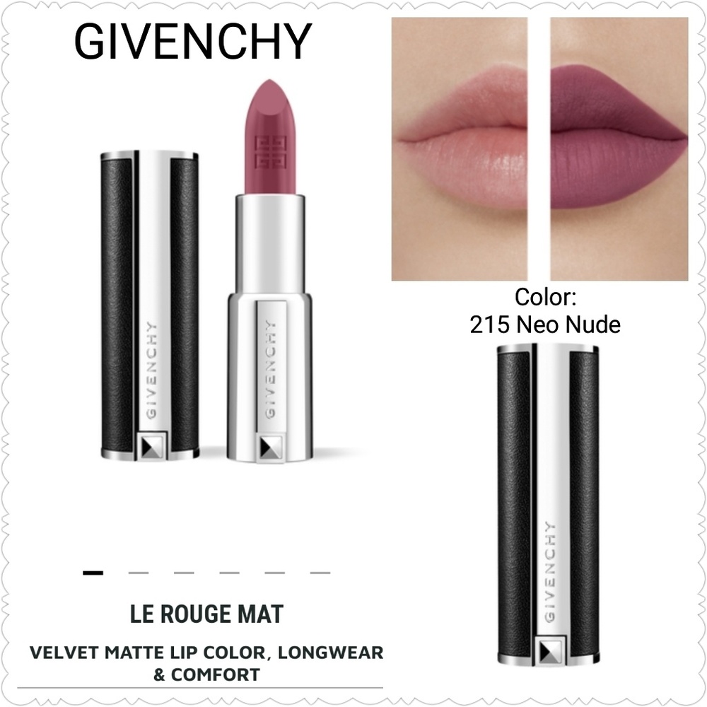 GIVENCHY LE ROUGE MAT VELVET MATTE LIP COLOR♥️
